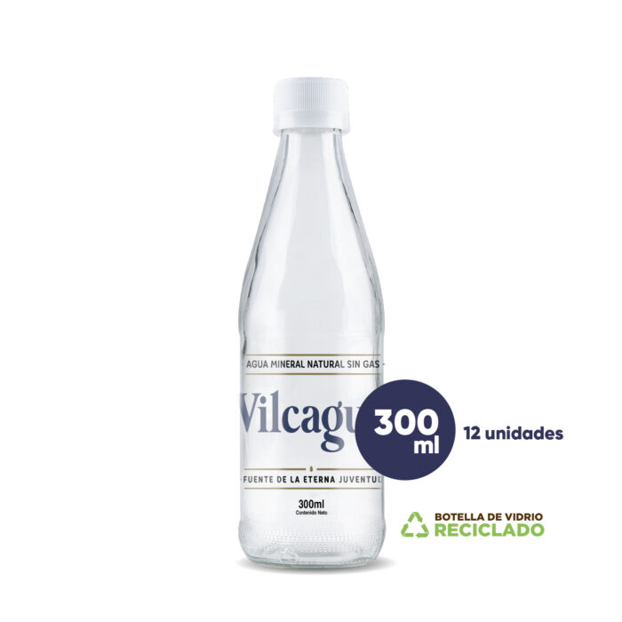 Vilcagua - 300ml Vidrio 12 unid.