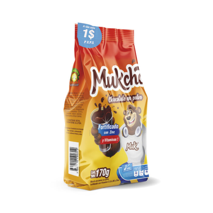 CHOCOLATE EN POLVO MUKCHO 170G