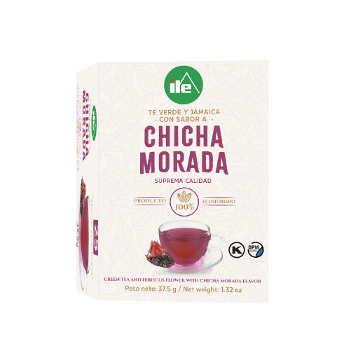 TE VERDE CON JAMAICA Y SABOR A CHICHA MORADA